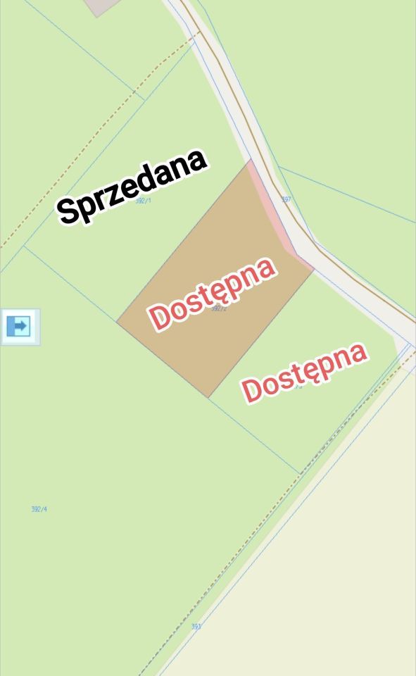 Działka budowlana Zahoczewie. Zdjęcie 3