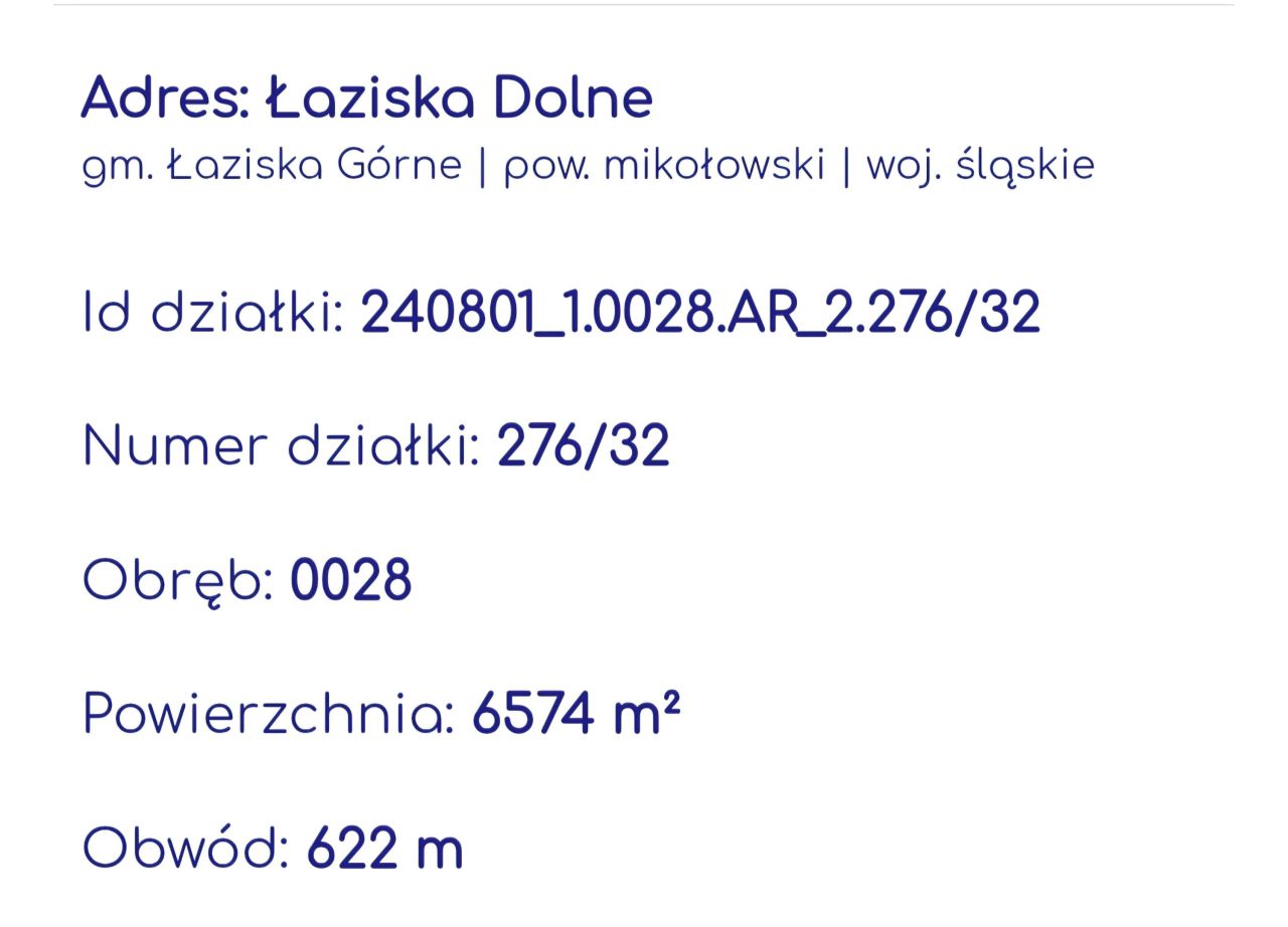 Działka budowlana Łaziska Górne Łaziska Dolne, ul. Stara Droga. Zdjęcie 2