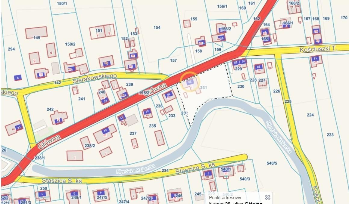 Działka budowlana Stary Targ, ul. Główna. Zdjęcie 2