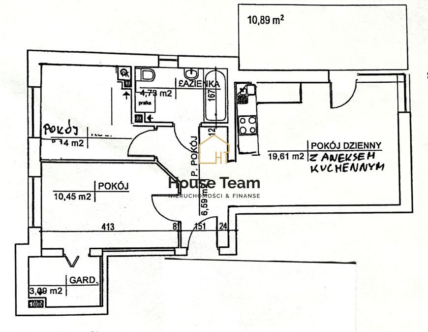 Mieszkanie 3-pokojowe Bydgoszcz Glinki. Zdjęcie 21