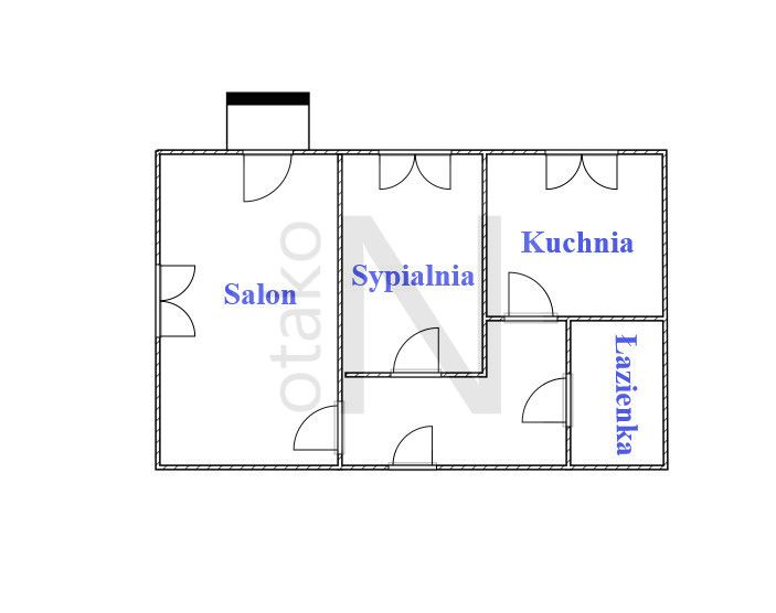 Mieszkanie 2-pokojowe Częstochowa Wrzosowiak. Zdjęcie 7