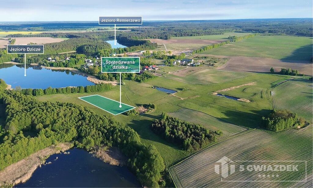 Działka budowlana Dziki. Zdjęcie 8