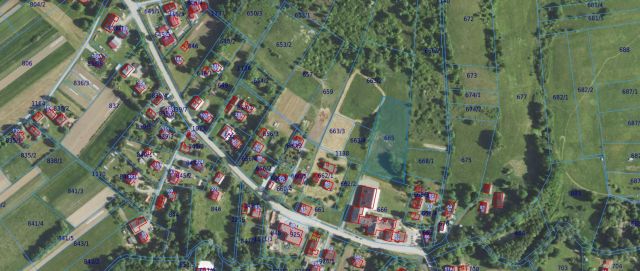 Działka budowlana Łęki Strzyżowskie. Zdjęcie 1