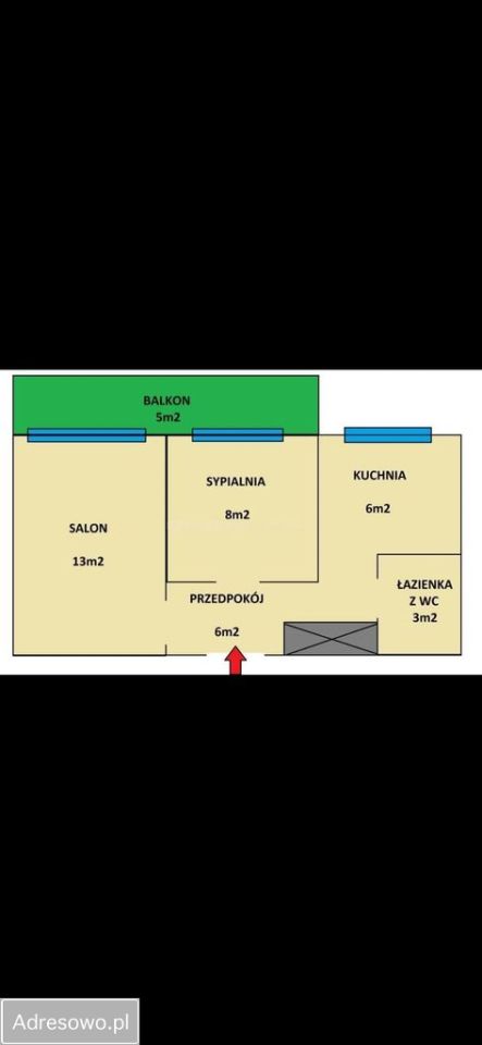 Mieszkanie 2-pokojowe Siedlce, ul. Bolesława Chrobrego. Zdjęcie 6