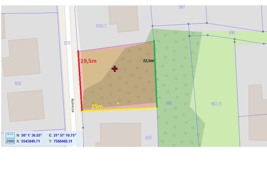 Działka rolna Rzeszów Staroniwa, ul. Rolnicza. Zdjęcie 1