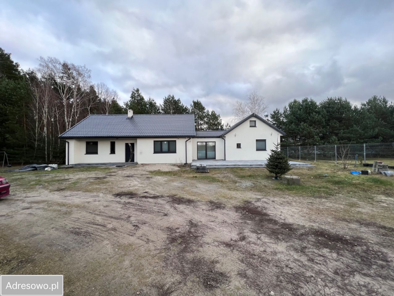 dom wolnostojący, 3 pokoje Drzewce