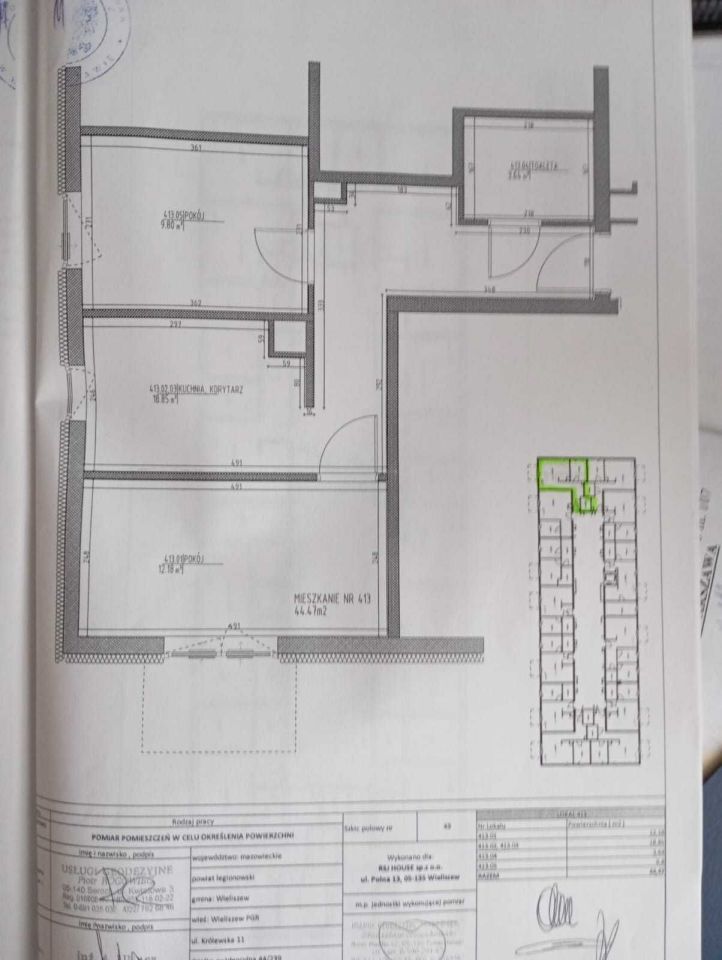 Mieszkanie 2-pokojowe Wieliszew. Zdjęcie 8