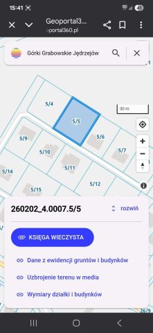 Działka budowlana Jędrzejów, ul. os. Górki Grabowskie. Zdjęcie 1