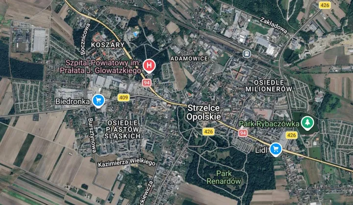 Mieszkanie 2-pokojowe Strzelce Opolskie, ul. Opolska