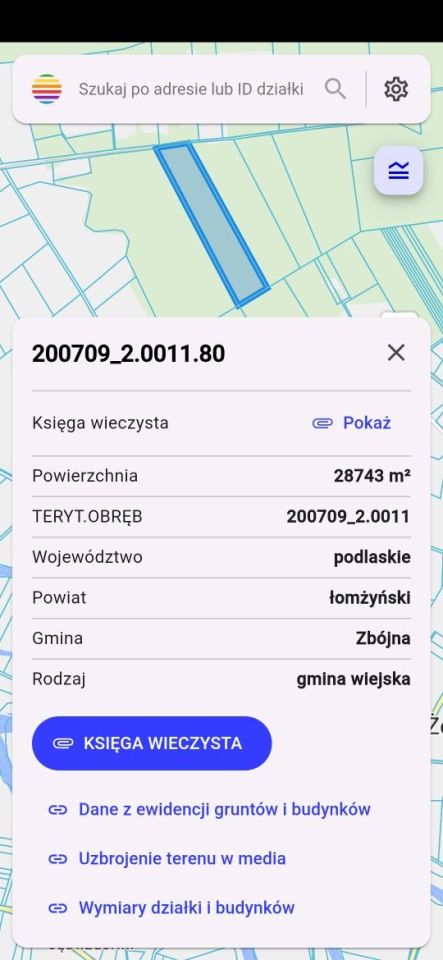 Działka leśna Piasutno Żelazne. Zdjęcie 2