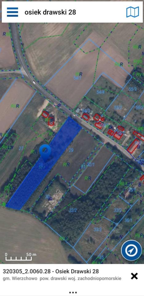 Działka budowlana Osiek Drawski. Zdjęcie 6