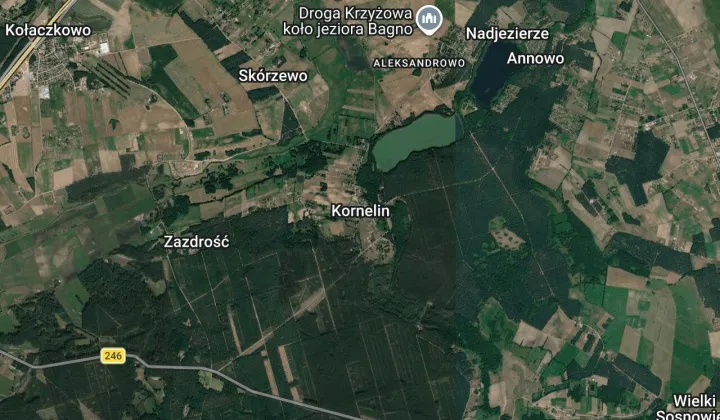 Działka budowlana Kornelin