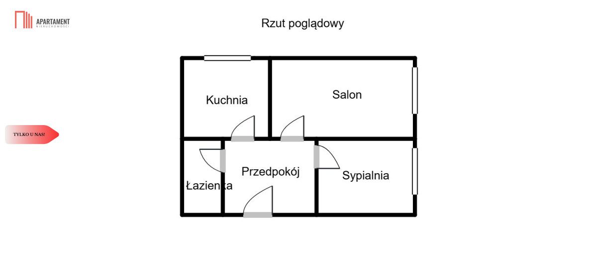 Mieszkanie 2-pokojowe Polanowice. Zdjęcie 13