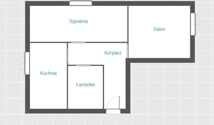 Mieszkanie 2-pokojowe Sanok, ul. Mickiewicza