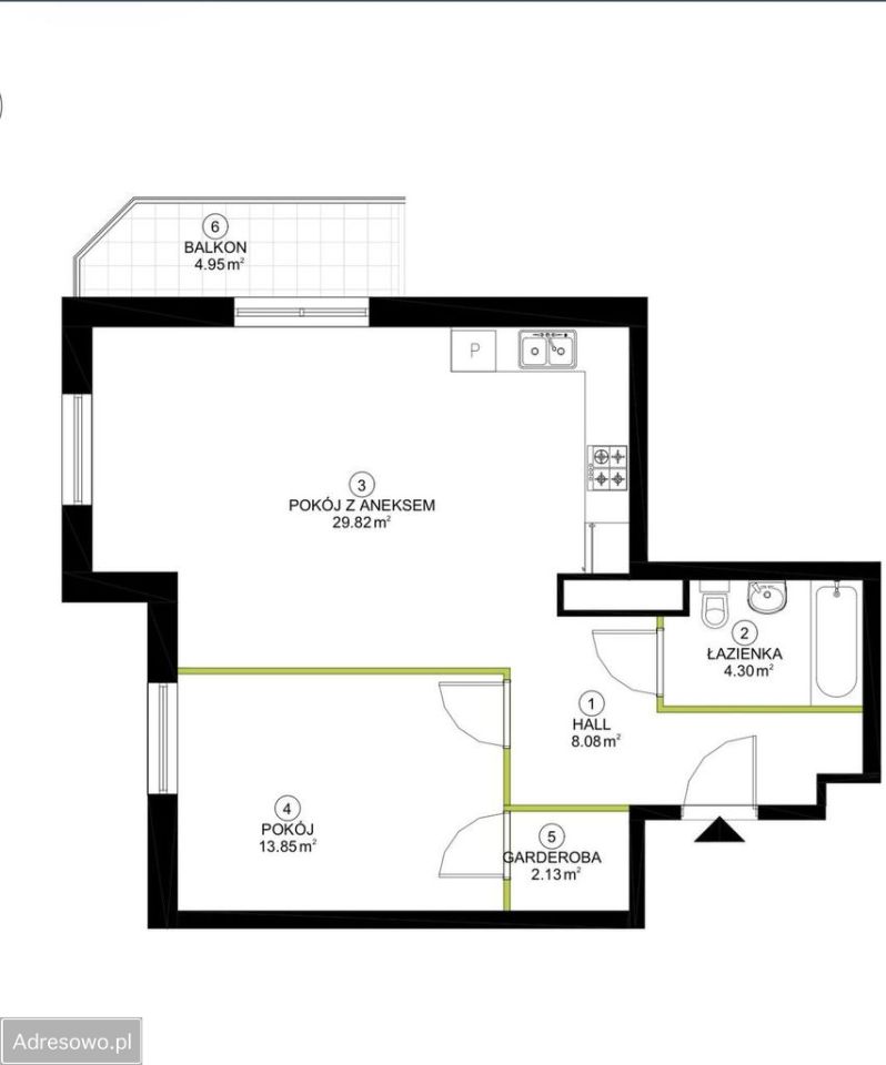 Mieszkanie 2-pokojowe Warszawa Bemowo, ul. Lazurowa. Zdjęcie 6