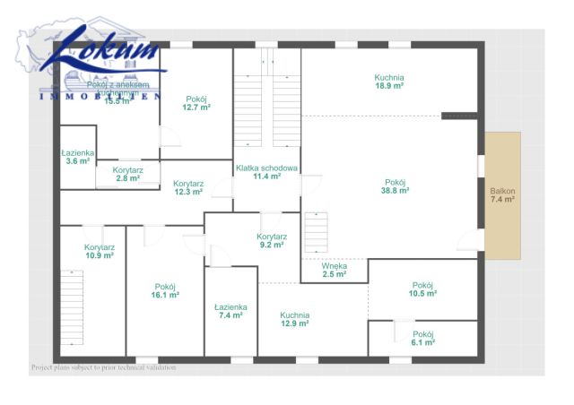 kamienica, 10 pokoi Gostyń, ul. Powstańców Wielkopolskich. Zdjęcie 18