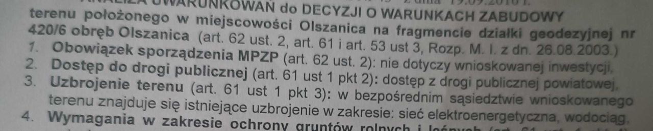 Działka budowlana Olszanica. Zdjęcie 2