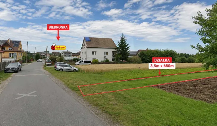 Działka rolna Jadowniki
