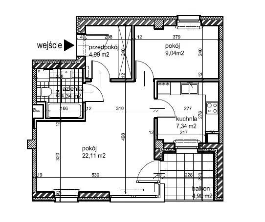 Mieszkanie 2-pokojowe Warszawa Praga-Północ, ul. Kamienna. Zdjęcie 9
