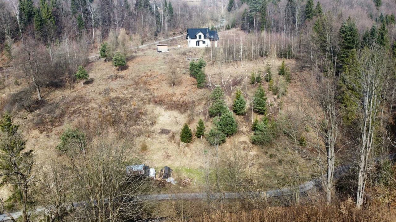 Działka budowlana Pcim. Zdjęcie 1