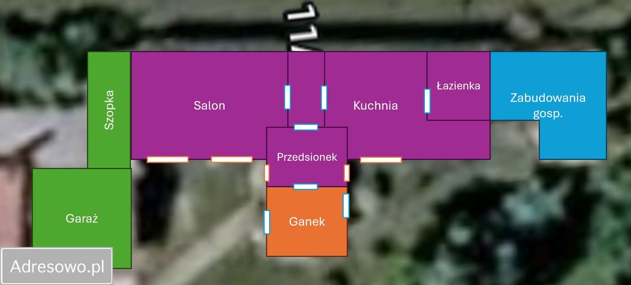dom wolnostojący, 2 pokoje Włoszczowice. Zdjęcie 17
