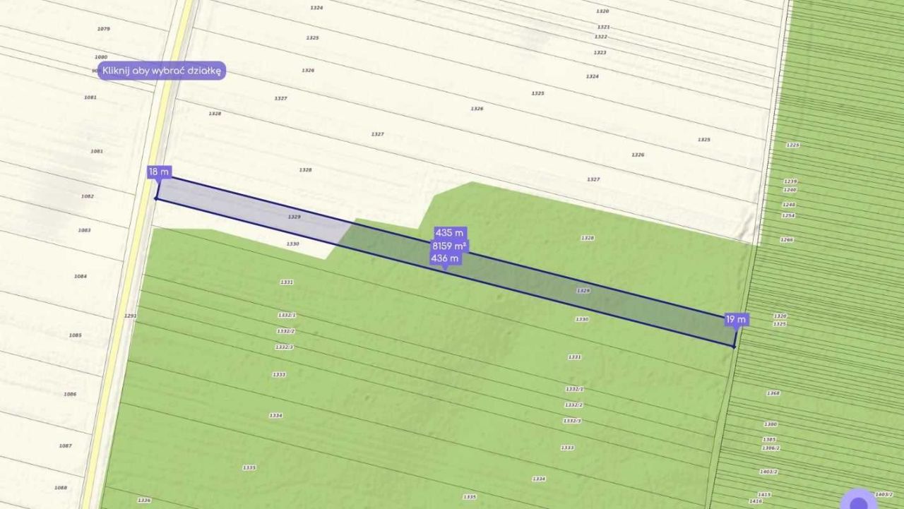 Działka leśna Olszewnica. Zdjęcie 2