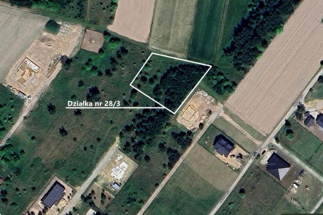 Działka inwestycyjna Feliksów, ul. Zajęcza. Zdjęcie 1