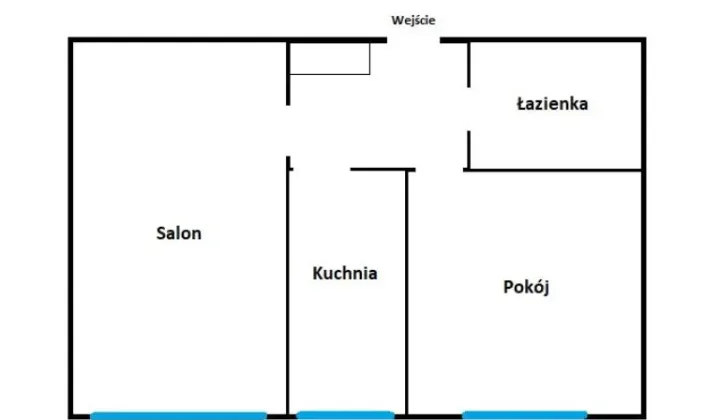 Mieszkanie 2-pokojowe Będzin Syberka, ul. Stanisława Skalskiego