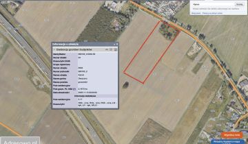 Działka inwestycyjna Karnin, ul. Lubuska