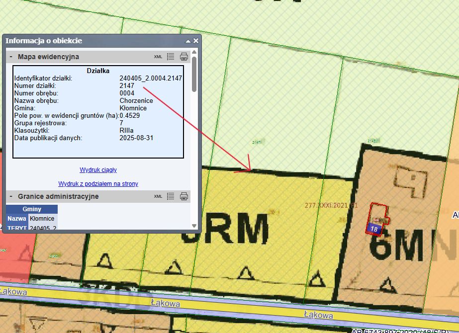 Działka rolno-budowlana Chorzenice, ul. Łąkowa. Zdjęcie 2