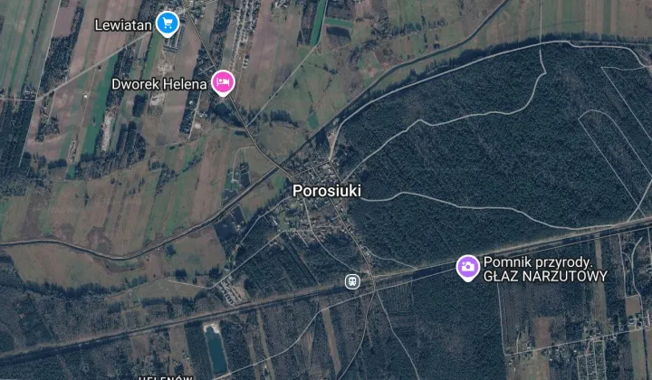 Działka budowlana Porosiuki