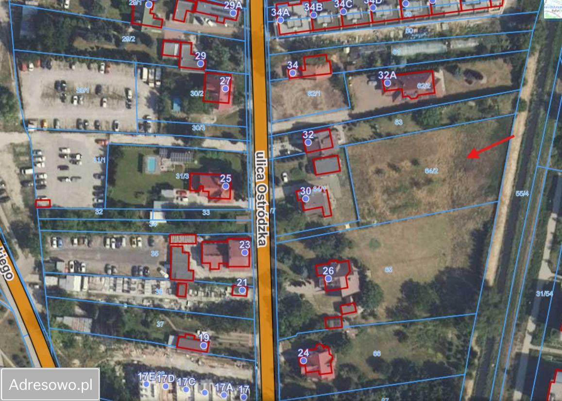 Działka budowlana Warszawa Targówek, ul. Ostródzka. Zdjęcie 2