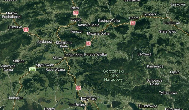 dom wolnostojący, 5 pokoi Poręba Wielka Słoniany