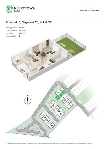 Mieszkanie 3-pokojowe Rzeszów Załęże, ul. Nefrytowa. Zdjęcie 21