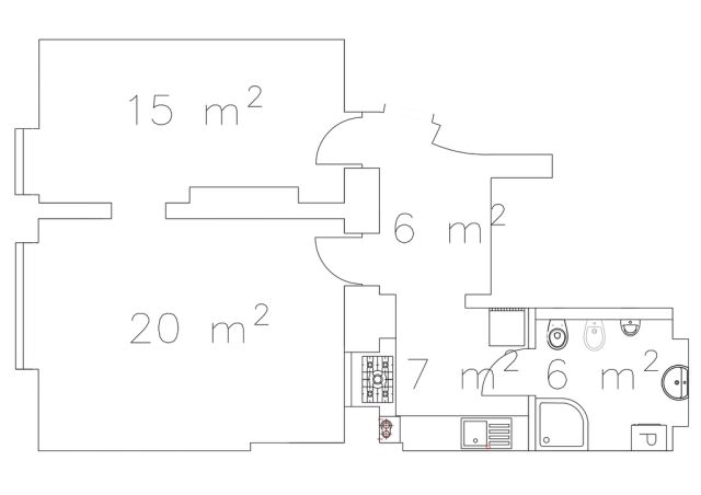 Mieszkanie 2-pokojowe Wrocław Ołbin, ul. Wygodna. Zdjęcie 13