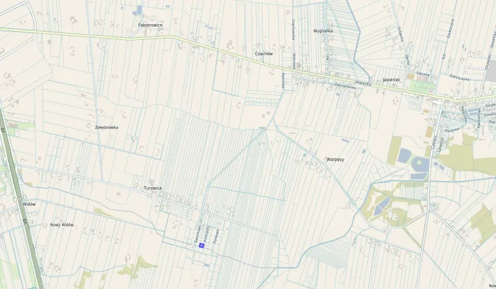 Działka rolno-budowlana Turowice, Lustrzana