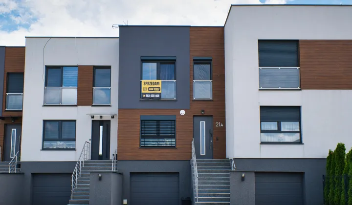 dom szeregowy, 4 pokoje Brzesko Kopaliny, ul. Jasna