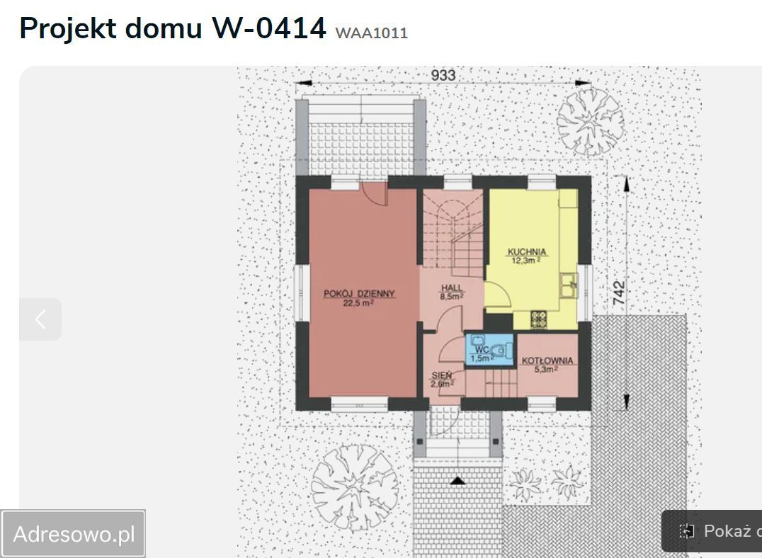 dom wolnostojący, 4 pokoje Tłuszcz Borki, ul. Szeroka. Zdjęcie 17