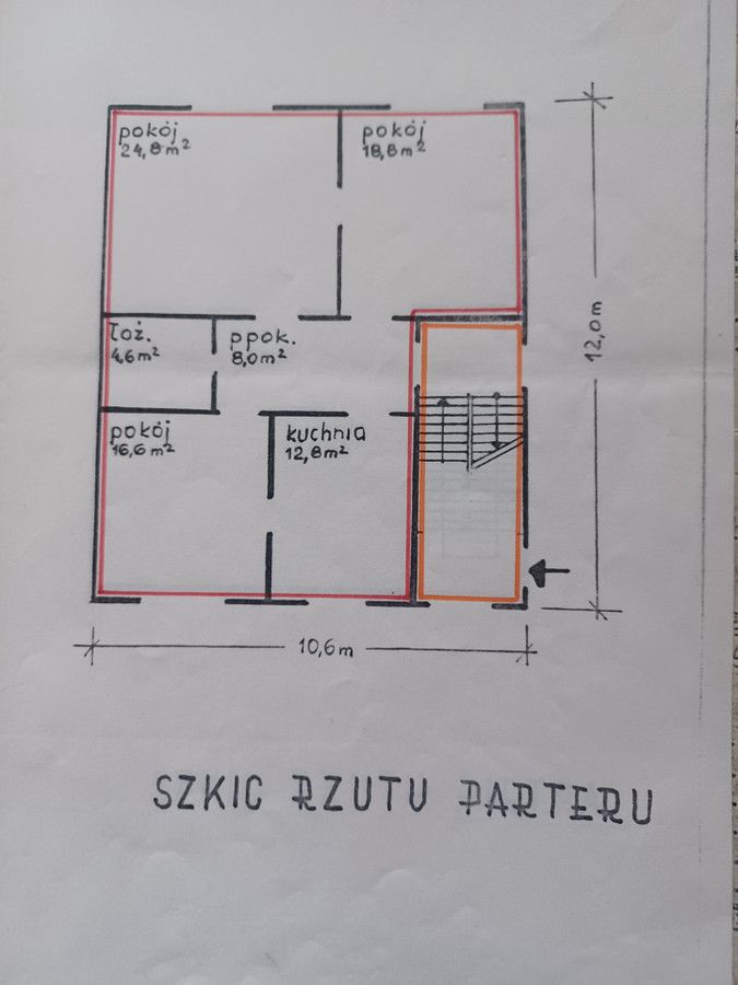 Mieszkanie 3-pokojowe Sosnowiec, ul. Słowiańska. Zdjęcie 12