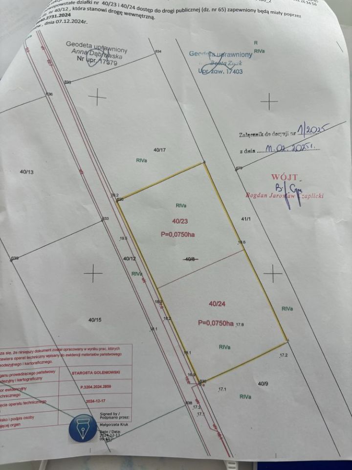 Działka budowlana Zabierzewo. Zdjęcie 2