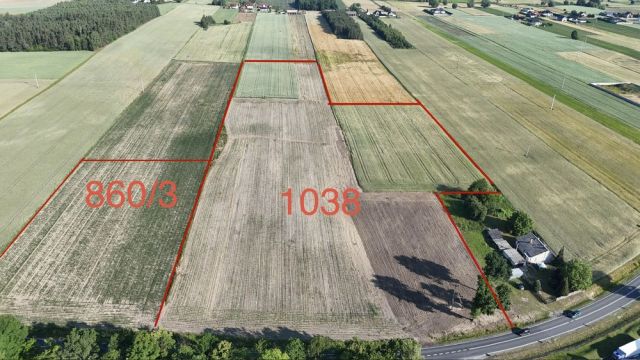 Działka inwestycyjna Mroczeń, ul. Krajowa. Zdjęcie 1