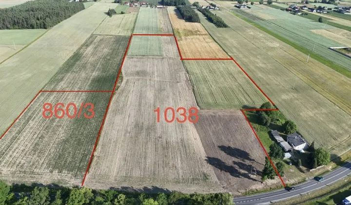 Działka inwestycyjna Mroczeń, ul. Krajowa