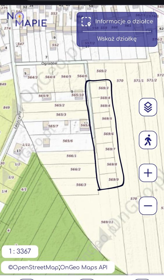 Działka budowlana Wola Karczewska. Zdjęcie 2