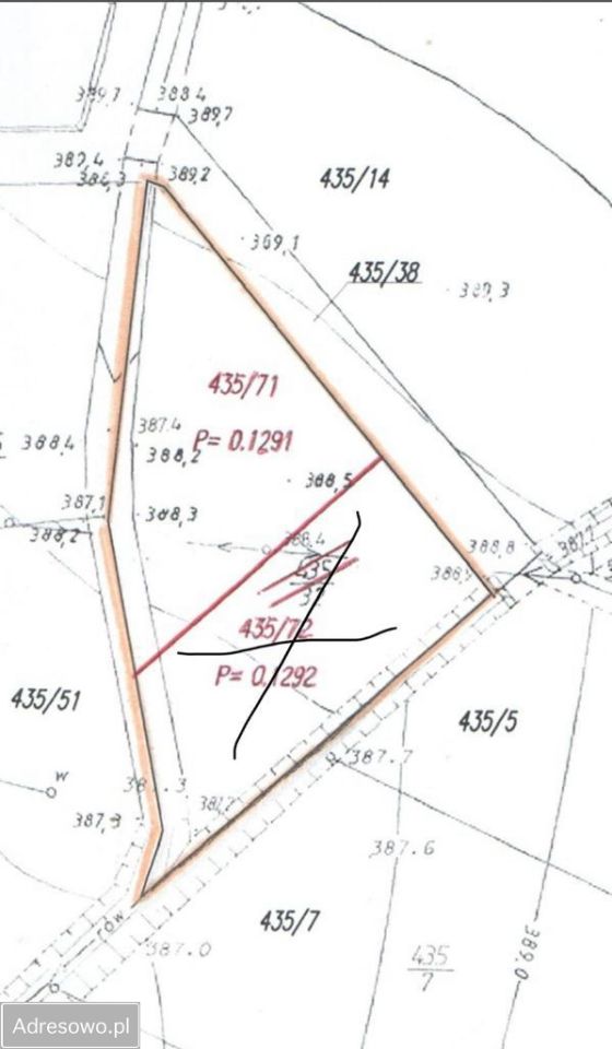 Działka budowlana Komarno. Zdjęcie 2