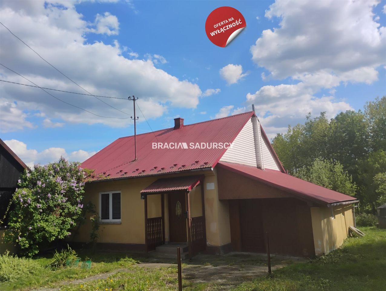 dom wolnostojący, 2 pokoje Kłokoczyn. Zdjęcie 1