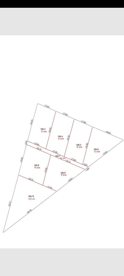 Działka budowlana Secemin, ul. Struga. Zdjęcie 4