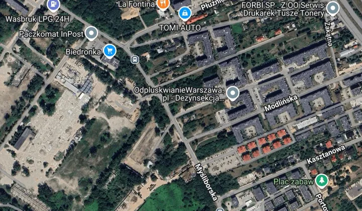 Działka inna Warszawa Białołęka, ul. Myśliborska