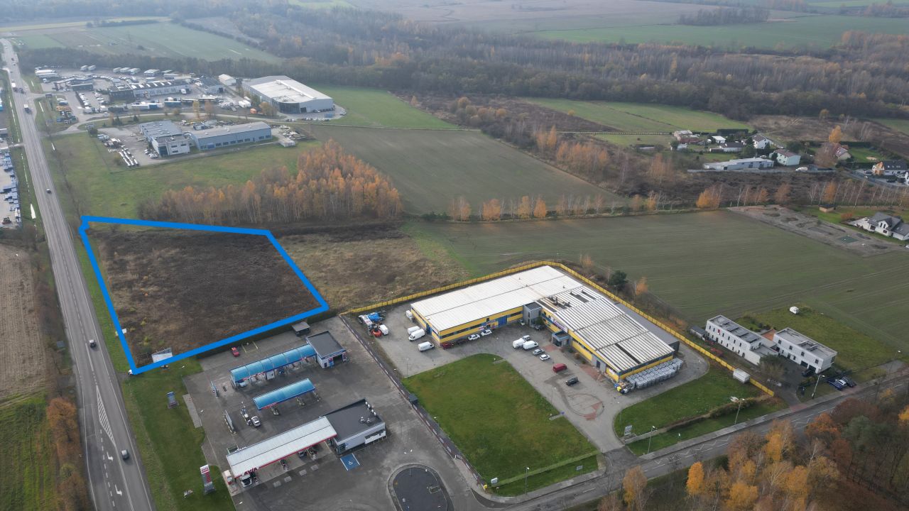 Działka inwestycyjna Pyskowice, ul. Gliwicka. Zdjęcie 4