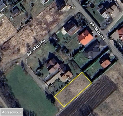 Działka budowlana Ochaby Wielkie, ul. Świętego Marcina. Zdjęcie 1