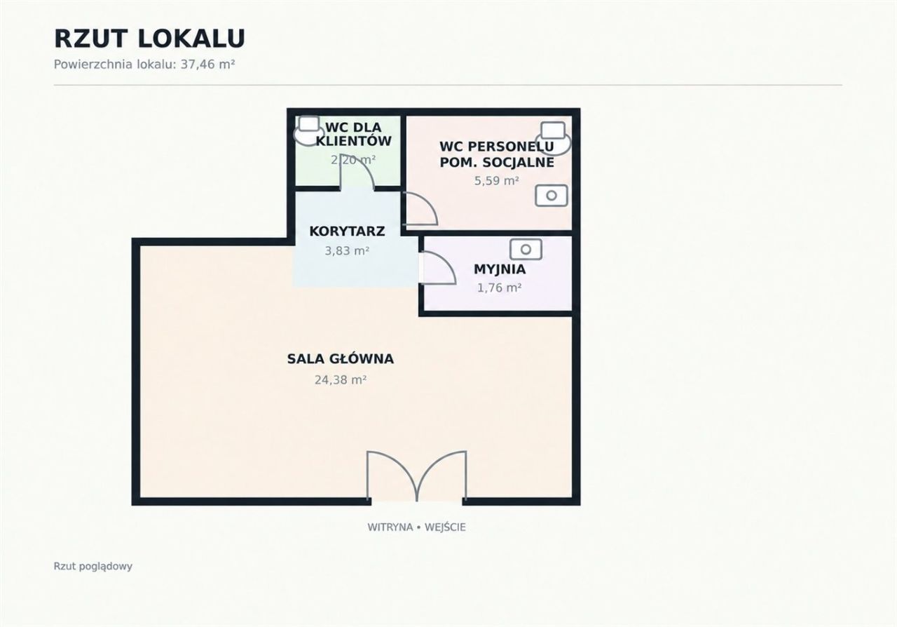 Lokal Katowice, ul. Piastowska. Zdjęcie 11